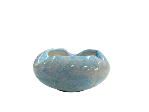 Posacenere bombato D 11 cm vari decori Nino Parrucca