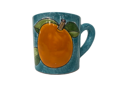 Bicchiere con manico Nino Parrucca in ceramica