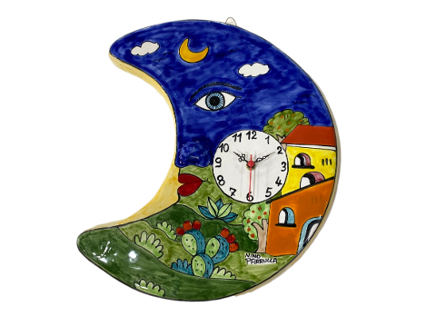 Orologio Luna da parete Nino Parrucca