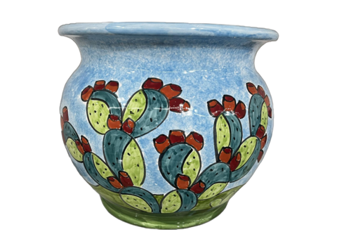 Cachepot  Bombato in ceramica Nino Parrucca