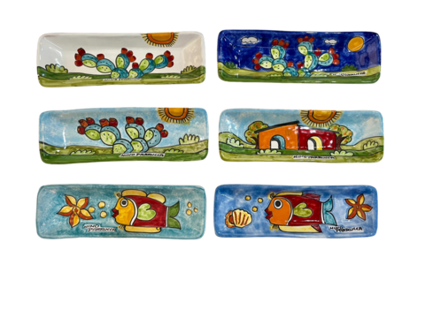 Porta Grissini art.124 Nino Parrucca in ceramica