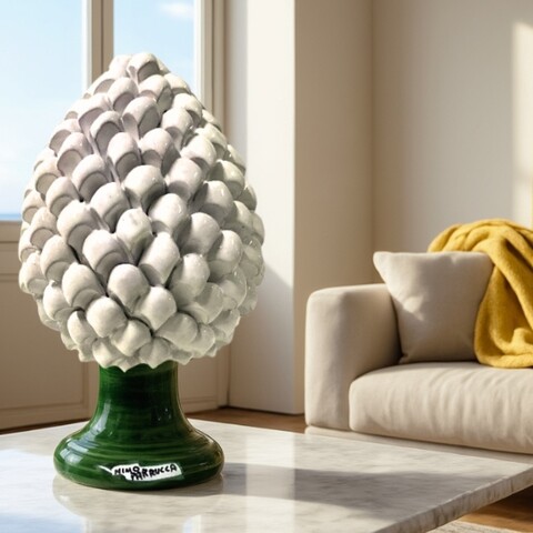 Pigna Bianca e verde Nino Parrucca