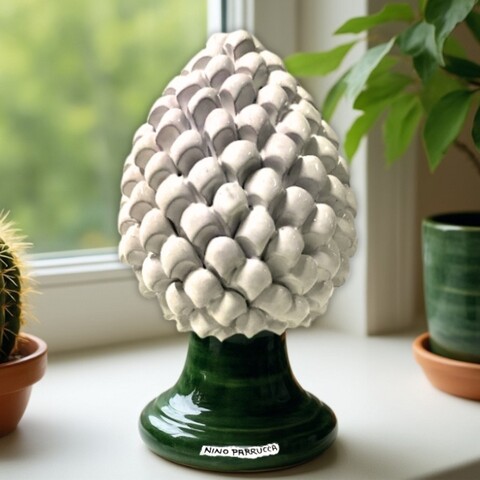 Pigna Bianca e verde Nino Parrucca