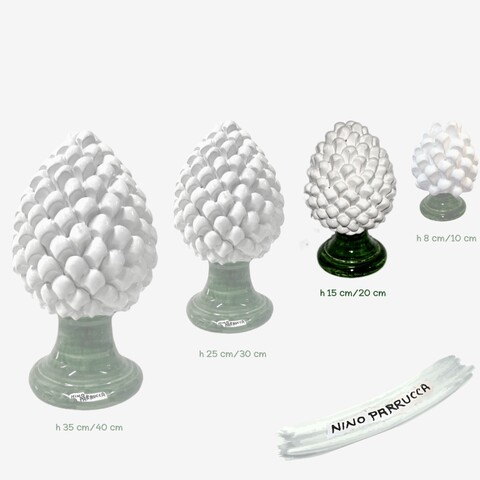 Pigna Bianca e verde Nino Parrucca