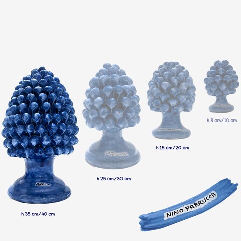 Pigna Verde Azzurro Nino Parrucca