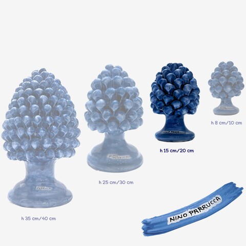 Pigna Verde Azzurro Nino Parrucca