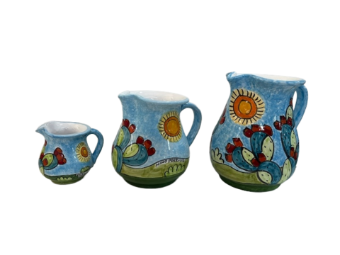 Brocca Nino Parrucca in ceramica