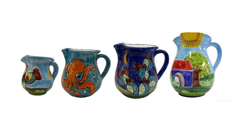 Brocca Nino Parrucca in ceramica