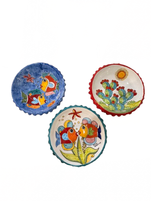 Ciotola Pigna in ceramica vari colori e misure Nino Parrucca