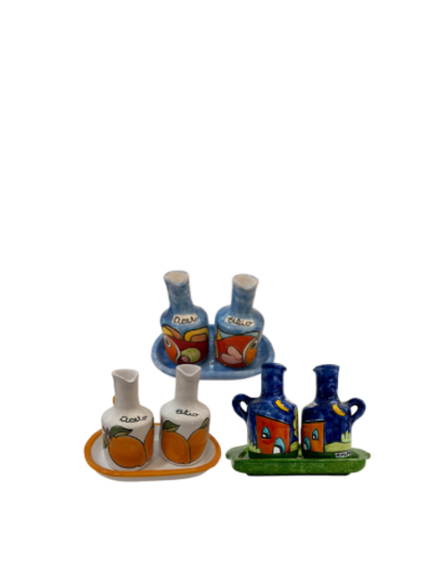 Olio Aceto da 100 ml - casette notturno Nino Parrucca in ceramica