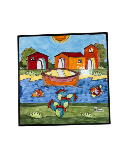 Tavolino basso cm 40x40 Nino Parrucca