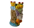 Testa di Moro Nino Parrucca con Frutta su corona e turbante