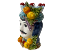 Testa di Moro con Frutta su corona e turbante Nino Parrucca