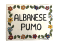 Piastrella personalizzata  in ceramica Nino Parrucca