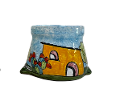 Porta Cialde in ceramica Nino Parrucca a forma di Sacco da caffè