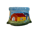 Porta Cialde in ceramica Nino Parrucca a forma di Sacco da caffè