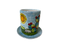 Scolaposate in ceramica Nino Parrucca Vari decori