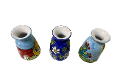Fioriera collo stretto - vari decori in ceramica Nino Parrucca