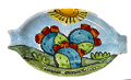 Posacenere ovale Nino Parrucca cm.12