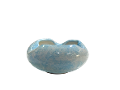 Posacenere bombato D 11 cm Nino Parrucca vari decori