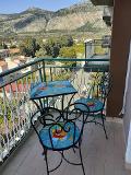 Set Tavolo cm.50x50 con due sedie Nino Parrucca in Ferro e ceramica