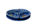Antipastiera Componibile d.cm.30 fondale marino su mare azzurro Nino Parrucca