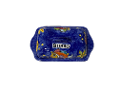 Burriera rettangolare CM.26X11 decoro Pesci mare Blu in ceramica Nino Parrucca