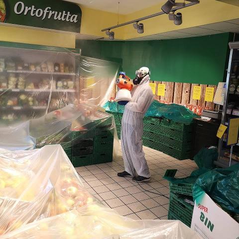 Sanificazione certificata ambienti di lavoro