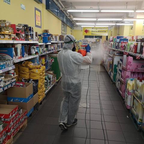 Sanificazione certificata ambienti di lavoro