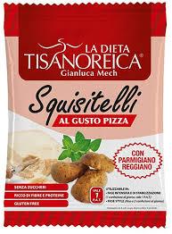 Squisitelli al gusto Pizza 30 gr - Box da 10 pezzi Tisanoreica Gianluca Mech