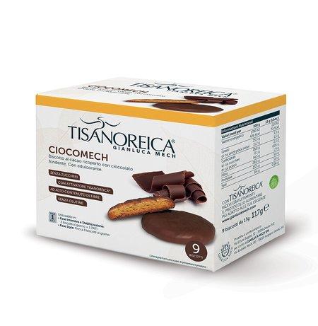 Ciocomech al Cacao (9 Biscotti da 13 g) Tisanoreica Gianluca Mech - Palermo