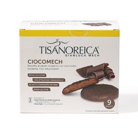 Ciocomech al Cacao (9 Biscotti da 13 g) Tisanoreica Gianluca Mech