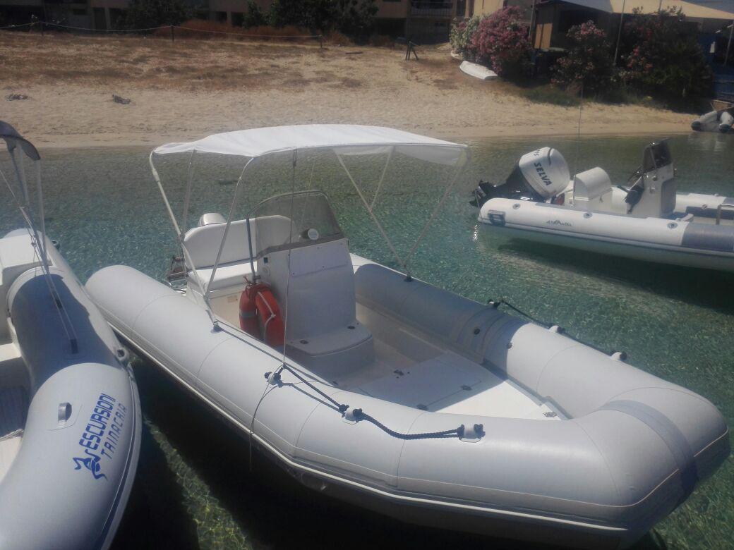 Noleggio Gommone a San Vito Lo Capo: BAT 490 CON suzuki 40/60  4 TEMPI, MAX 4 PERSONE.