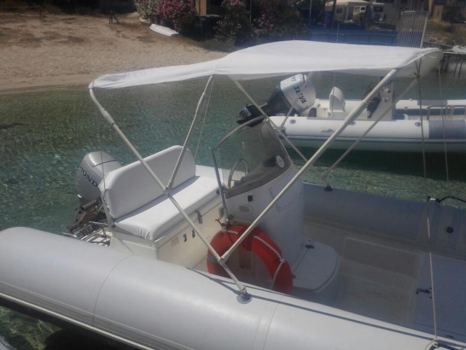 Noleggio Gommone a San Vito Lo Capo: BAT 490 CON suzuki 40/60  4 TEMPI, MAX 4 PERSONE.