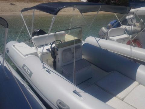 Noleggio Gommone a San Vito Lo Capo: BSC 530 CON SUZUKI 40-60 HP 4 TEMPI  INIEZIONE, MAX 6 PERSONE.