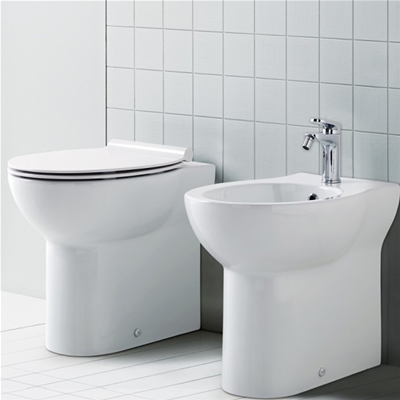 Vaso e Bidet Filo muro