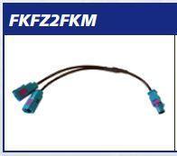 CAVO ADATTATORE ANTENNA FAKRA >DOPPIO FAKRA (verde MECATRON
