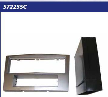 MASCHERINA RADIO ISO OPEL Grigio Argento Chiaro MECATRON