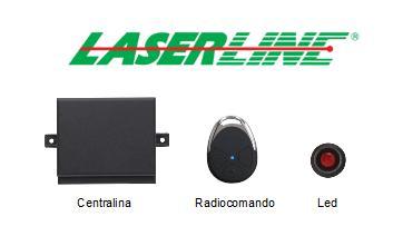 CENTRALINA COMANDO CHIUSURE 2 TELECOMANDI 3 TASTI LASERLINE