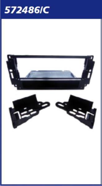 MASCHERINA nera RADIO ISO CRYSLER,JEEP,DODGE MECATRON