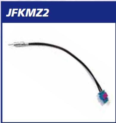 ADATTATORE ANTENNA DOPPIO FAKRA VERDE -JACK MECATRON