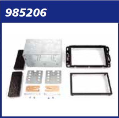 KIT ADATTATORE MASCHERINA NERA 2 DIN CADILLAC BLS 006> MECATRON