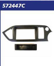 NASCHERINA nera RADIO 1 DIN KIA PICANTO 2011> MECATRON