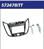 MASCHERINA neroLucido KIT RADIO 2DIN  Kuga, C-Max MECATRON