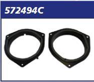 SUPPORTI ALTOPARL.Ant_Post 165mm KIA Picanto 3/5 Por MECATRON