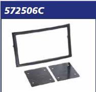 MASCHERINA nera KIT RADIO 2DIN NISSAN 350 Z 003<>008 MECATRON