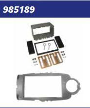 KIT ADATTATORE RADIO 2 DIN TOYOTA Yaris 012>> grigio MECATRON