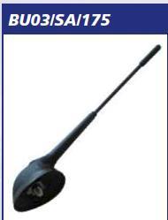 ANTENNA BASE OVALE Cm 17.5 Vite M6 LANCIA -FIAT MECATRON