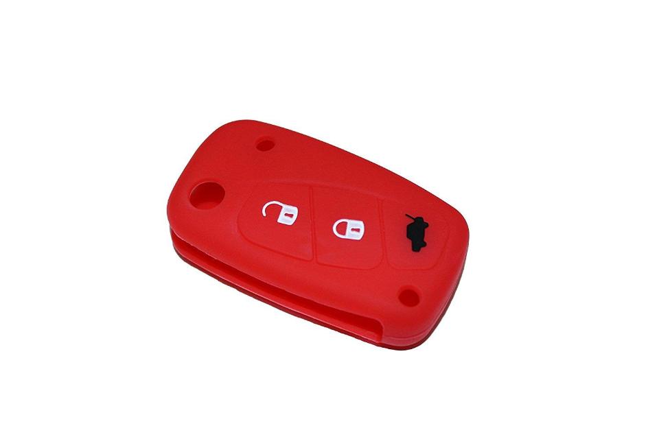 COVER SILICONE FIAT PANDA-PUNTO-DOBLO' VARI COLORI KEYLINE