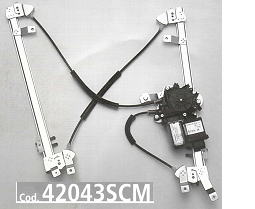 ALZAVETRI ELETTRICO ANTERIORE DESTRO 4P RENAULT MEGANE 2 11/02>12/08 POLITECNICA 80